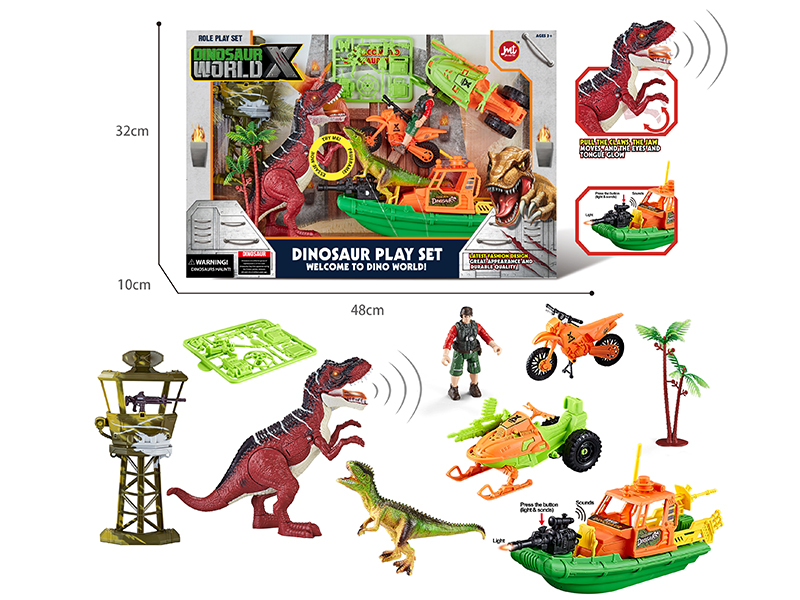 Dinosaur World Role Play Set