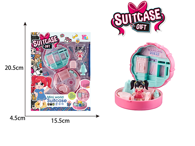 Miniature Scene Series Suitcase