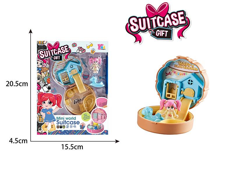 Miniature Scene Series Suitcase