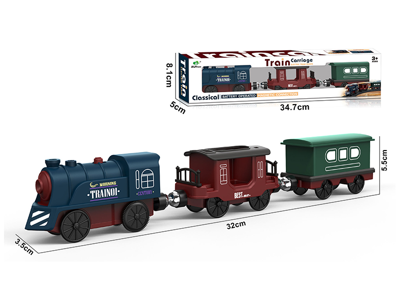 Classic Train Three Sections