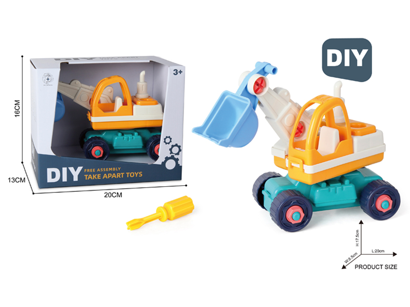 DIY Disassembly Engineering Vehicle