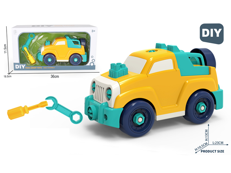 DIY Disassembly Pickup Off-Road Vehicle