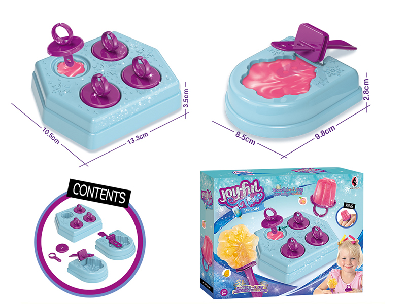 Snowflake & Ring Ice Lolly Moulds