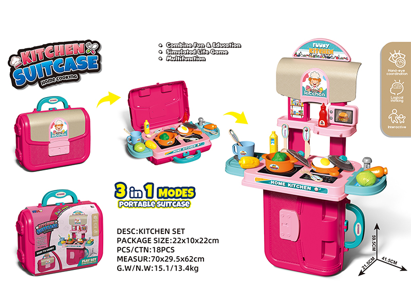 Kitchen Series 3 In 1 Modes Portable Suitcase