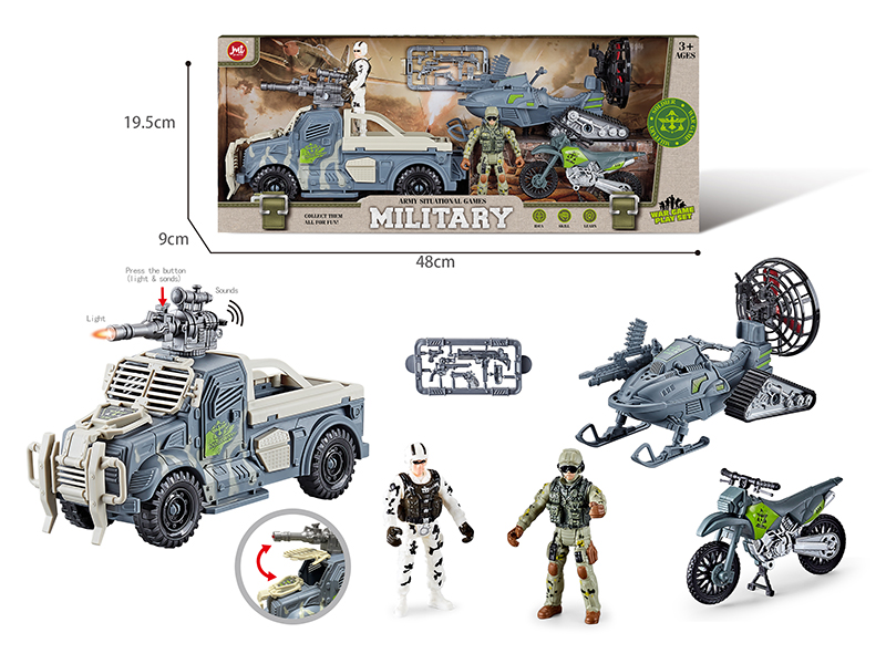 Army Situational Games Military War Game Play Set