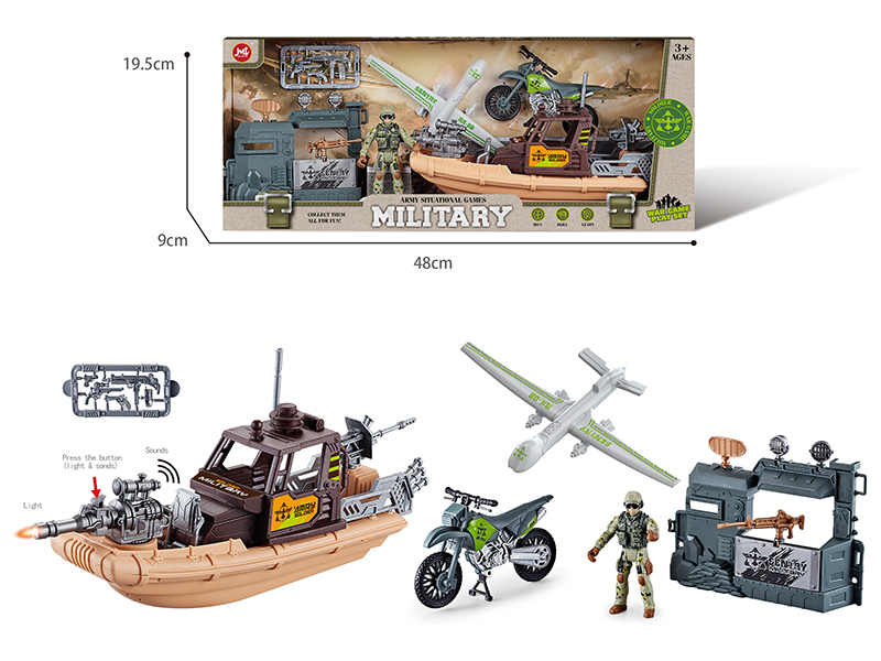 Army Situational Games Military War Game Play Set