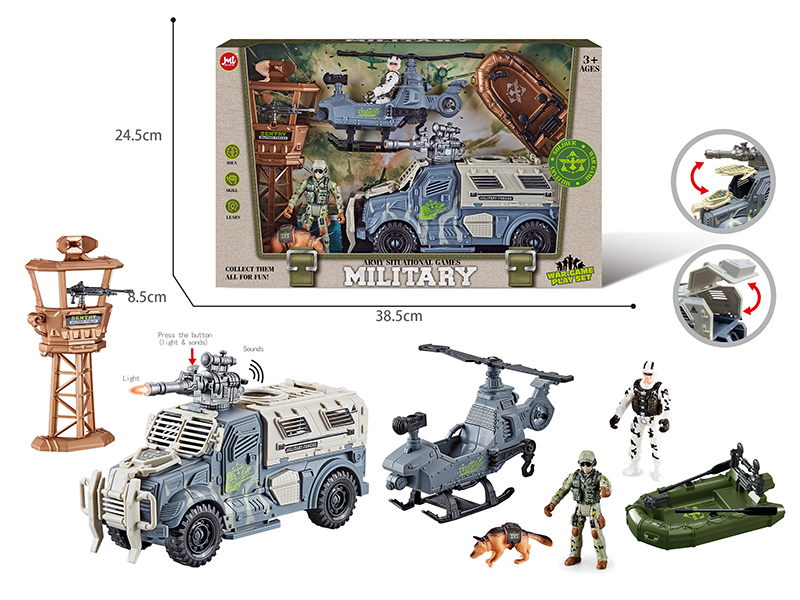 Army Situational Games Military War Game Play Set