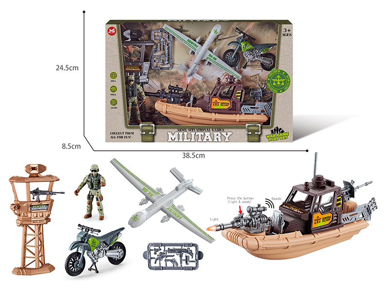 Army Situational Games Military War Game Play Set