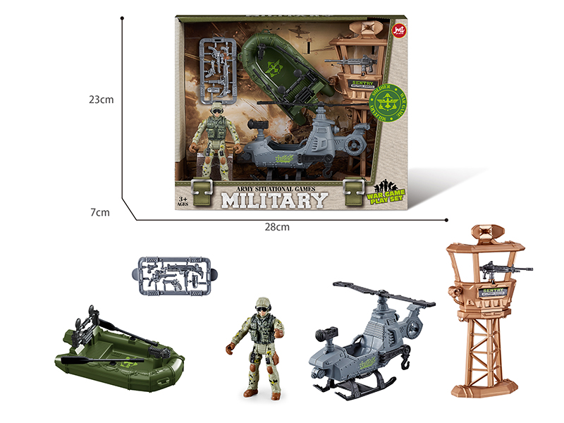 Army Situational Games Military War Game Play Set