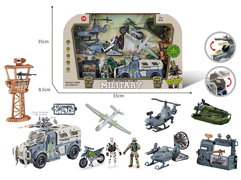 Army Situational Games Military War Game Play Set