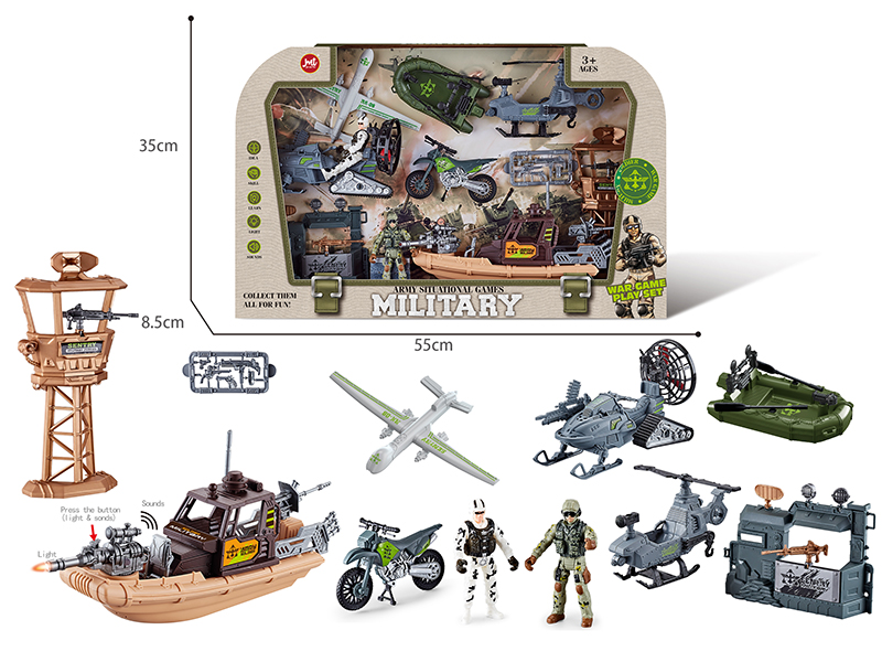 Army Situational Games Military War Game Play Set