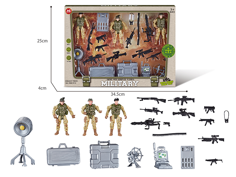 Army Situational Games Military War Game Play Set
