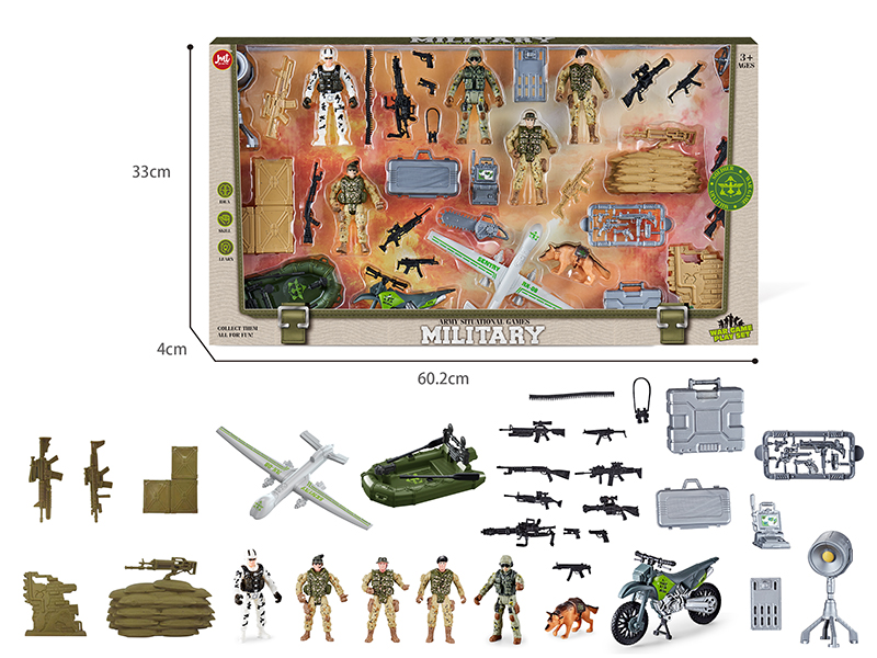 Army Situational Games Military War Game Play Set