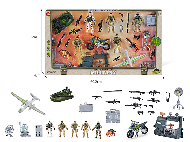 Army Situational Games Military War Game Play Set