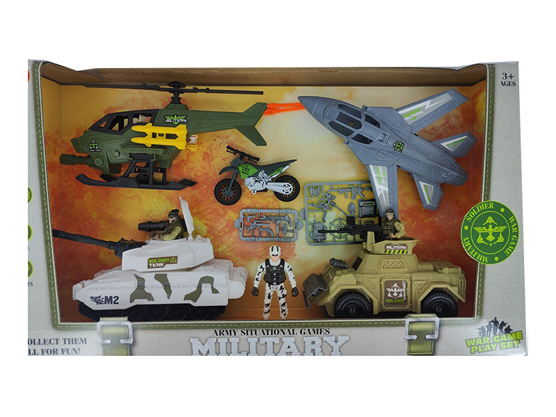 Army Situational Games Military War Game Play Set