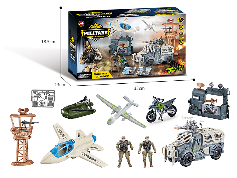 Army Situational Games Military War Game Play Set