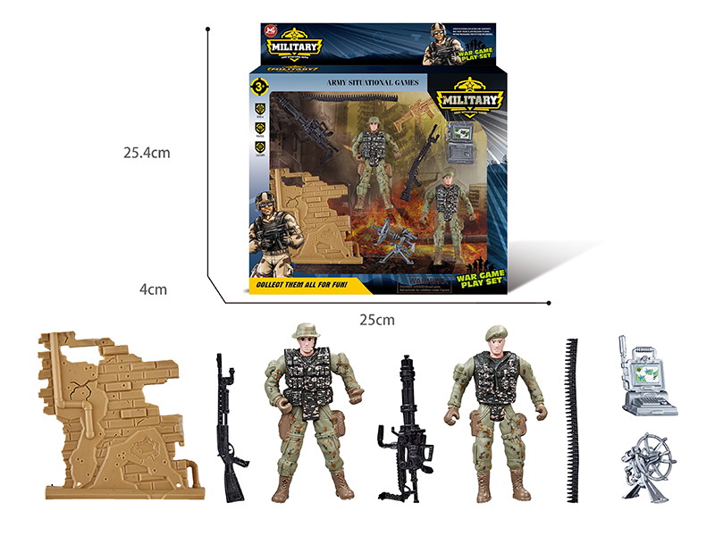Soldier Military War Game Play Set