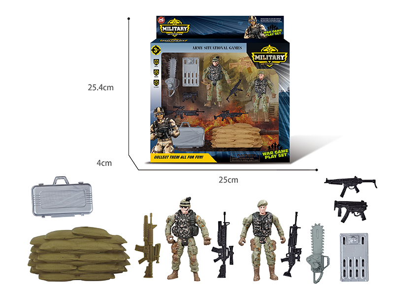 Soldier Military War Game Play Set