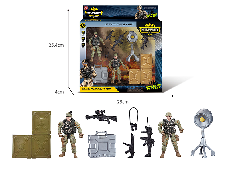 Soldier Military War Game Play Set