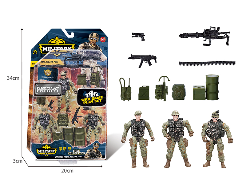 Soldier Military War Game Play Set
