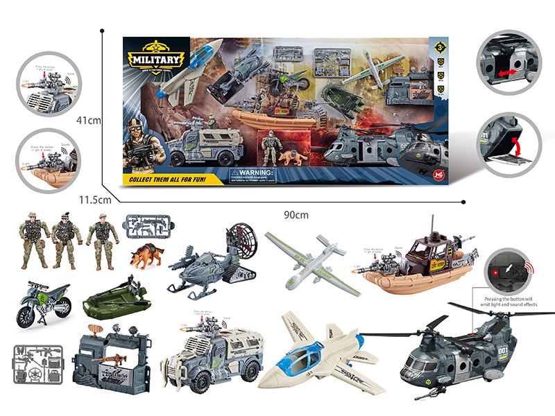 Army Situational Games Military War Game Play Set