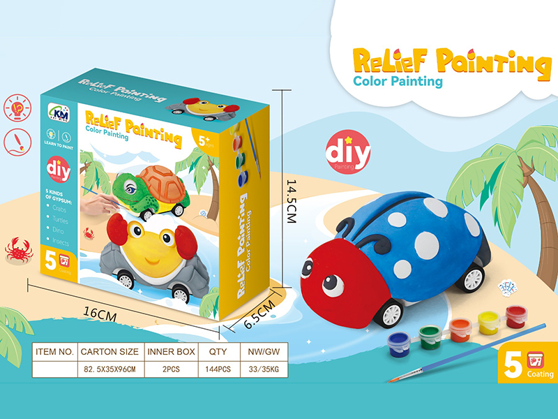 DIY Color Painting Car