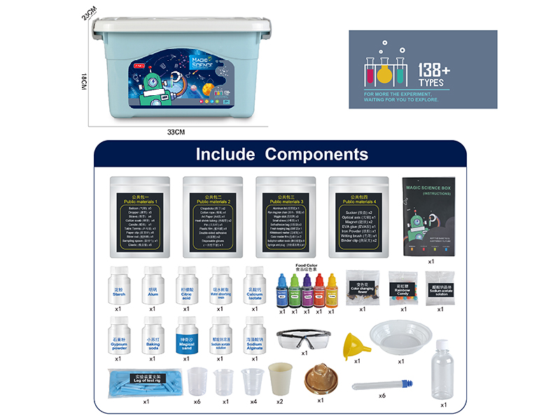 Science Experiment Set(138 Experiments)