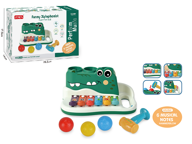 Funny Xylophone Hammer Ball Toy