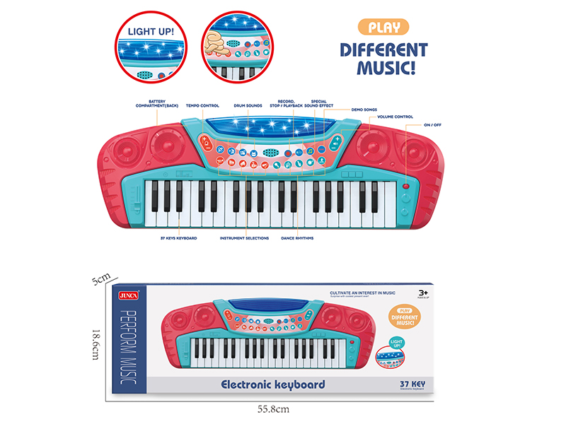 37 Keys Electronic Organ