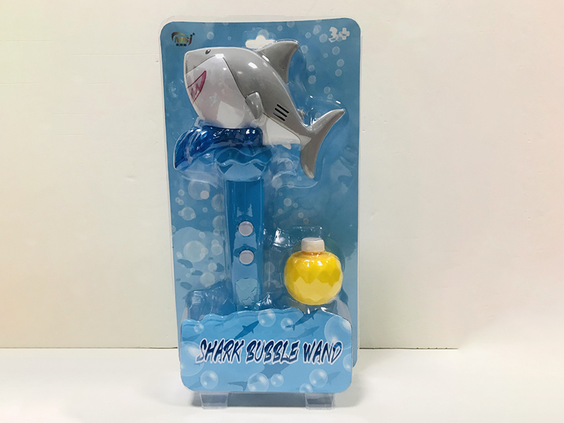 Shark Bubble Stick With Lights