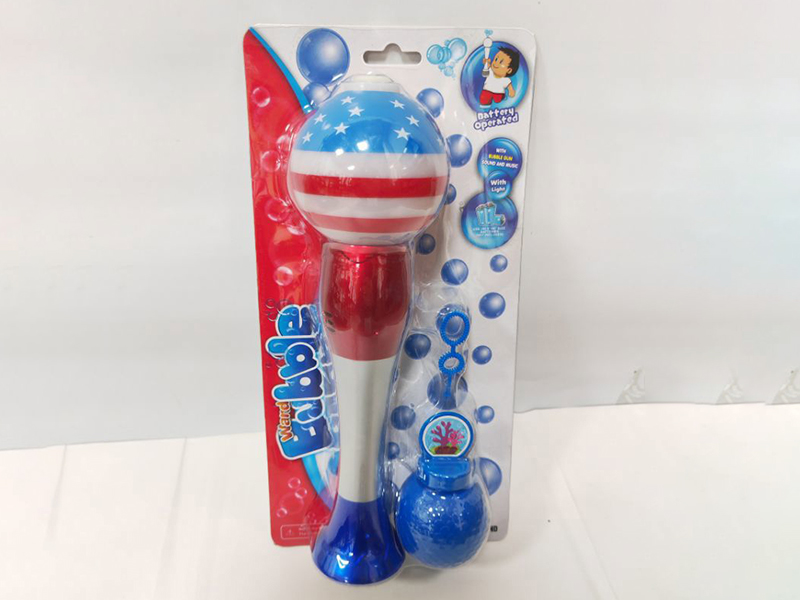 American Flag Pattern Bubble Stick