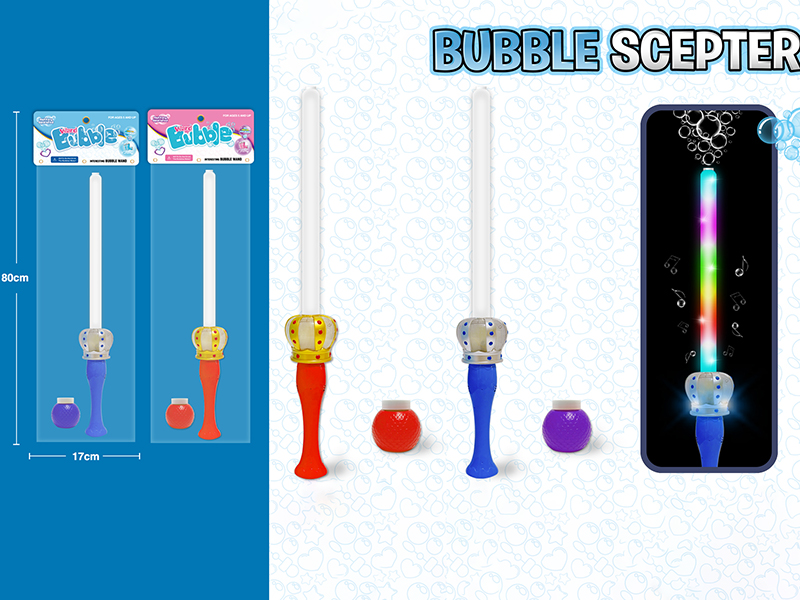 Crown Bubble Sword With Lights And Music