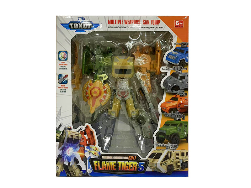 5 In 1 Transforming Car Robot