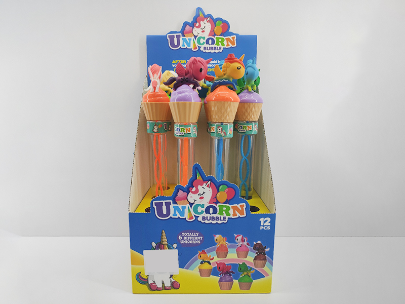 34CM Unicorn Bubble Sticks 12pcs