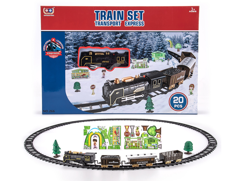 B/O Rail Trains With Light And Music