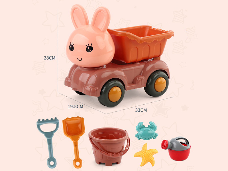 Rabbit Beach Car Set