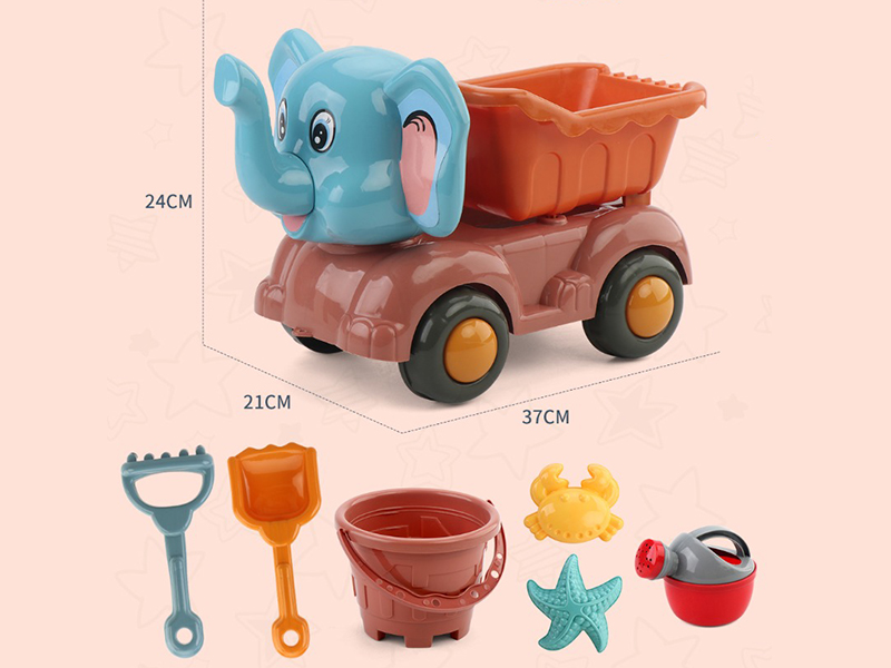 Elephant Beach Car Set