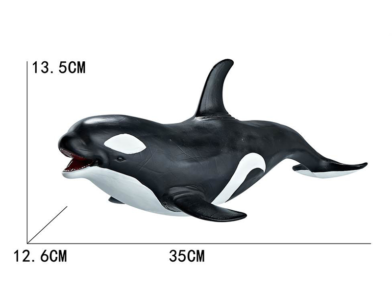 Vinyl Marine Animal Model - Killer Whale