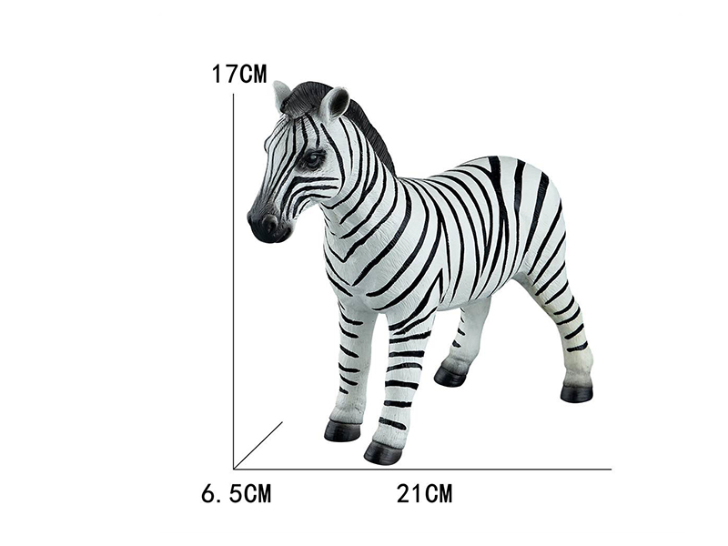 Vinyl Animal Model - Zebra