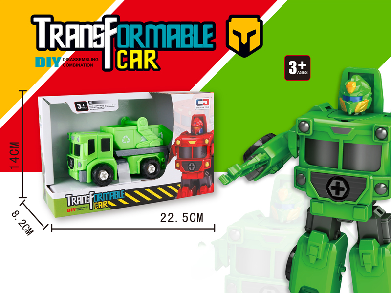 Transformable Sanitation Truck