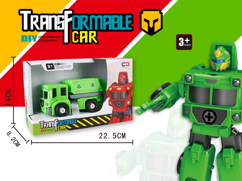 Transformable Sanitation Truck