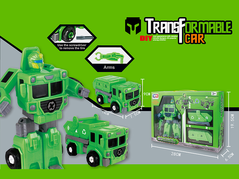 Transformable Sanitation Truck