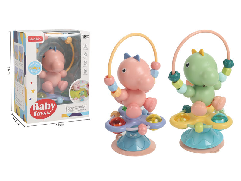 Dinosaur Suction Cup Dining Table Bell