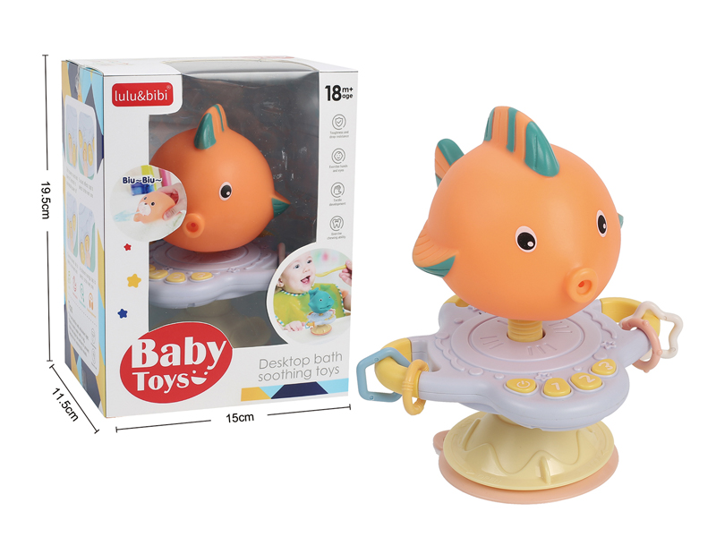 Water Suction Cup Dining Table Toy(Music Style)