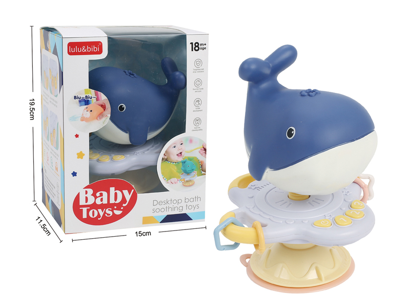 Water Suction Cup Dining Table Toy(Music Style)