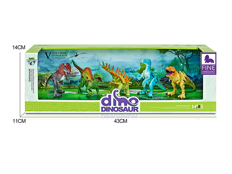 Dinosaur Model Scene Toys