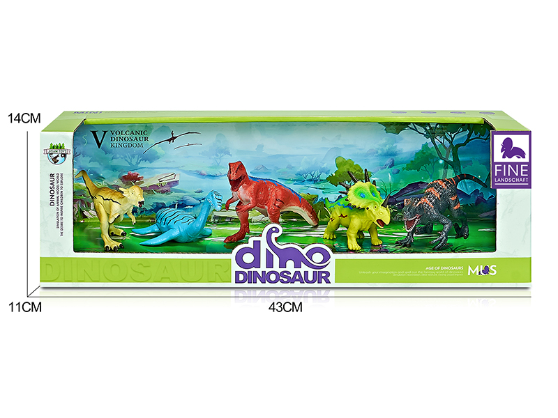 Dinosaur Model Scene Toys