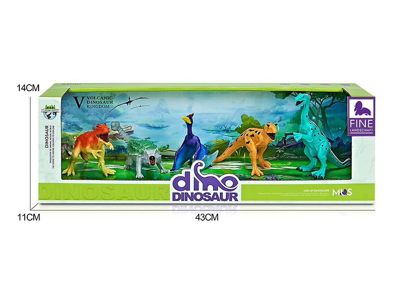 Dinosaur Model Scene Toys