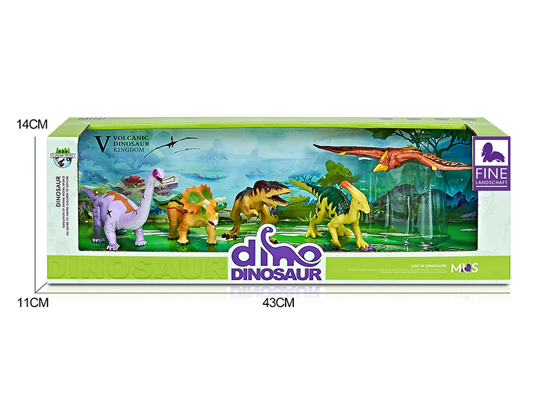 Dinosaur Model Scene Toys