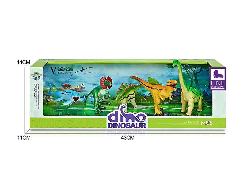 Dinosaur Model Scene Toys